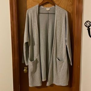 Donni Ribbed Duster sweater, one size